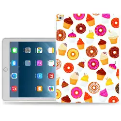 Новый милый пончик шаблон Защитный планшет чехол для Apple iPad Air 2 Mini 2/4