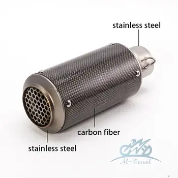 

universal 36-51mm MOTORCYCLE EXHAUST MUFFLER EXHAUST MOTORCYCLE SCOOTER GP EXHAUST PIPE MUFFLER DIRT BIKE MUFFLER z800 cbr1000