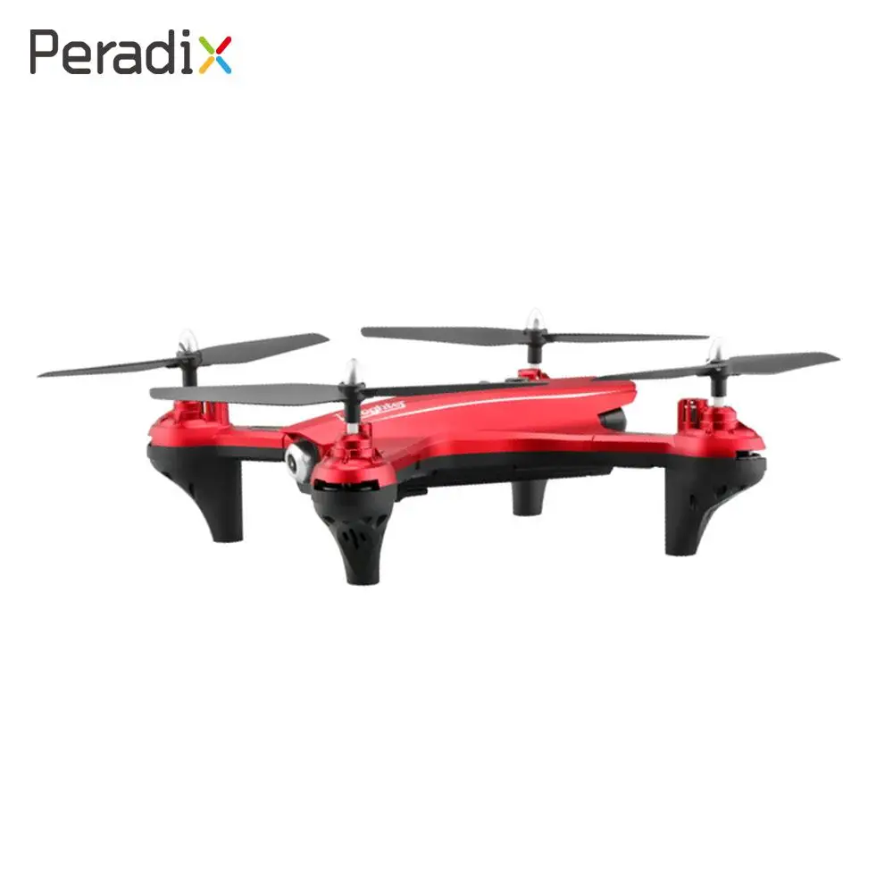 

Peradix 4CH 6-Axis Gyro 480P RC Drone Accelerometer WIFI Wide Angle Lens Foldable One Key Take Off App Control Headless Mode