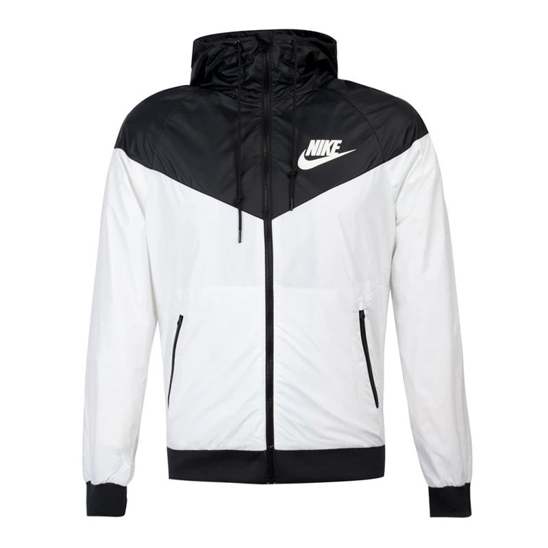 white mens nike windbreaker