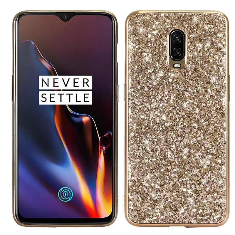 Чехол для Телефона Showkoo Oneplus 6 роскошный блестящий яркий задняя крышка ТПУ + PC