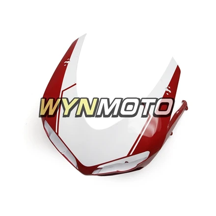 Полный мотоцикл черный, белый, красный полосы для Ducati 1098 848 1198 2007-2012 АБС-пластик обтекатели комплект Cowlings
