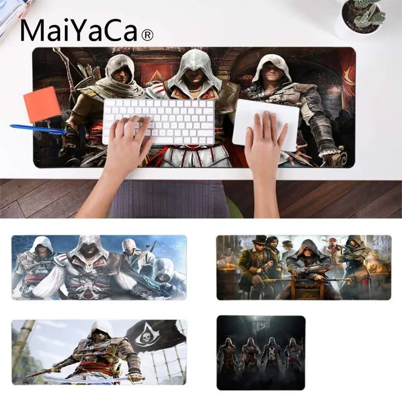 MaiYaCa Assassin's Creed IV черный флаг заказной игровой коврик для мыши для ноутбука игровой коврик для мыши