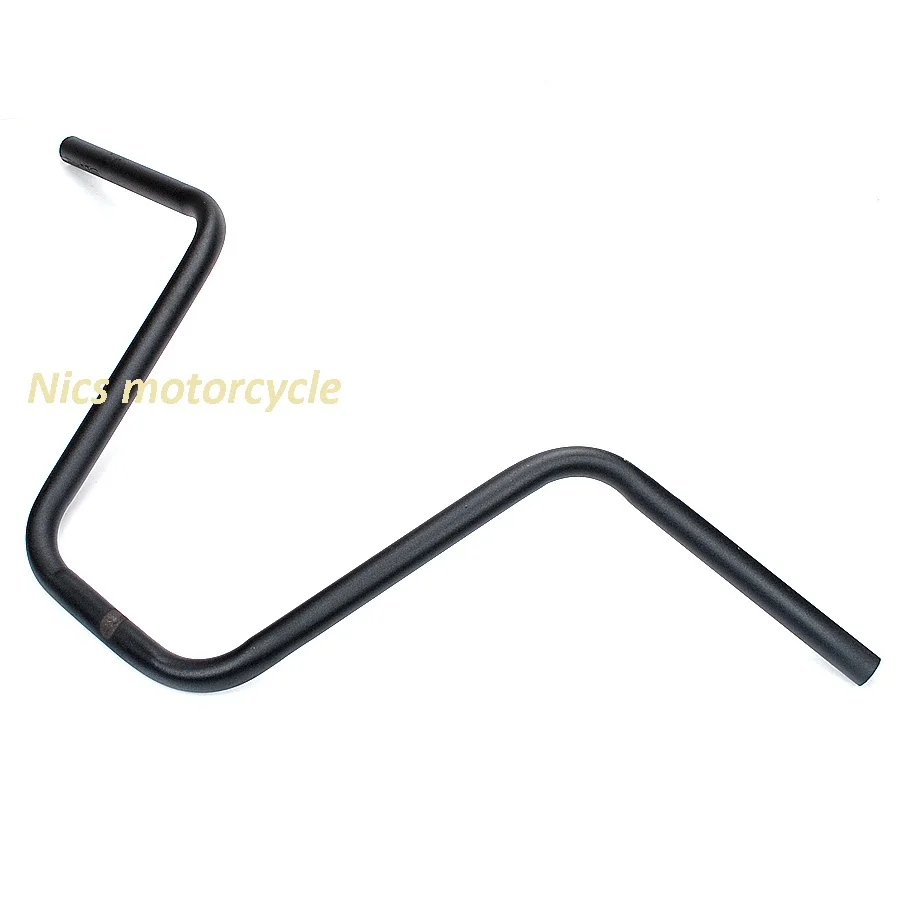22 мм черные стальные железные вешалки для мотоциклов бары подъемные Рули Harley повышение