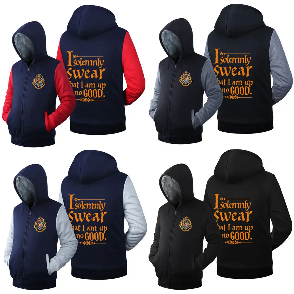 2018 New Men Skateboard Sweatshirt Winter Thicken Fleece Hoodie Men