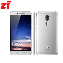 D’origine coolpad letv cool1 5.5 “4g lte dual sim 32 gb rom octa base android 6.0 leeco frais 1 double retour caméras d’empreintes digitales