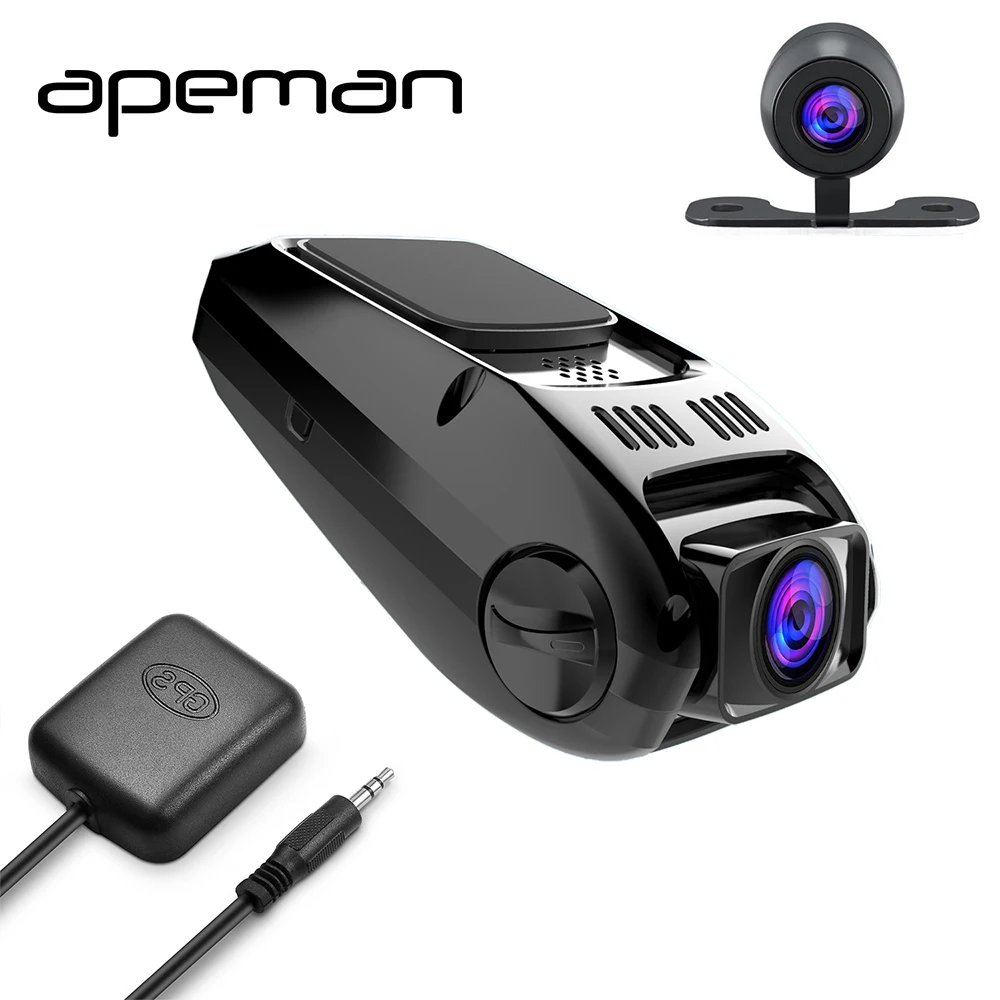 Apeman C550 Видео для Авто регистраторы видеорегистратор Новатэк 96655 заднего вида