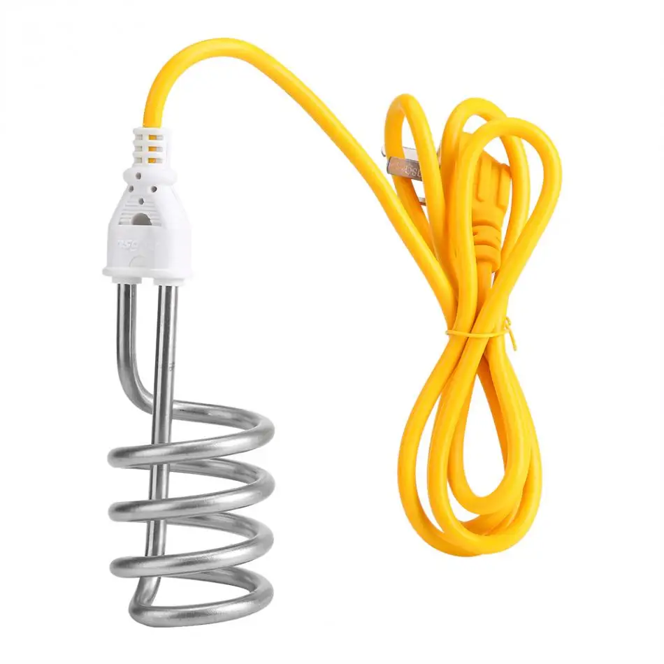 Portable Electric Immersion Heater Boiler Spiral Tube Water Heating Element For home Travel
