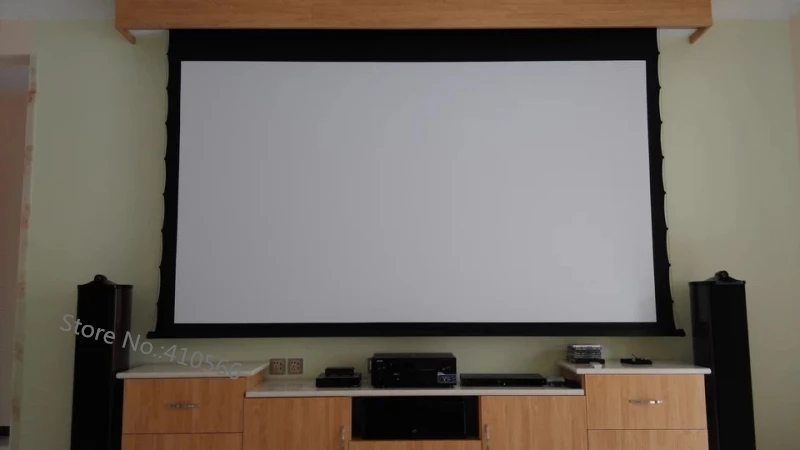 Motorized Tab-tension projection screen pic 32