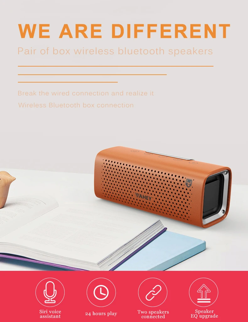 Мини Bluetooth динамик портативный беспроводной динамик звуковая система 3D стерео музыка объемная Поддержка Bluetooth, TF AUX USB