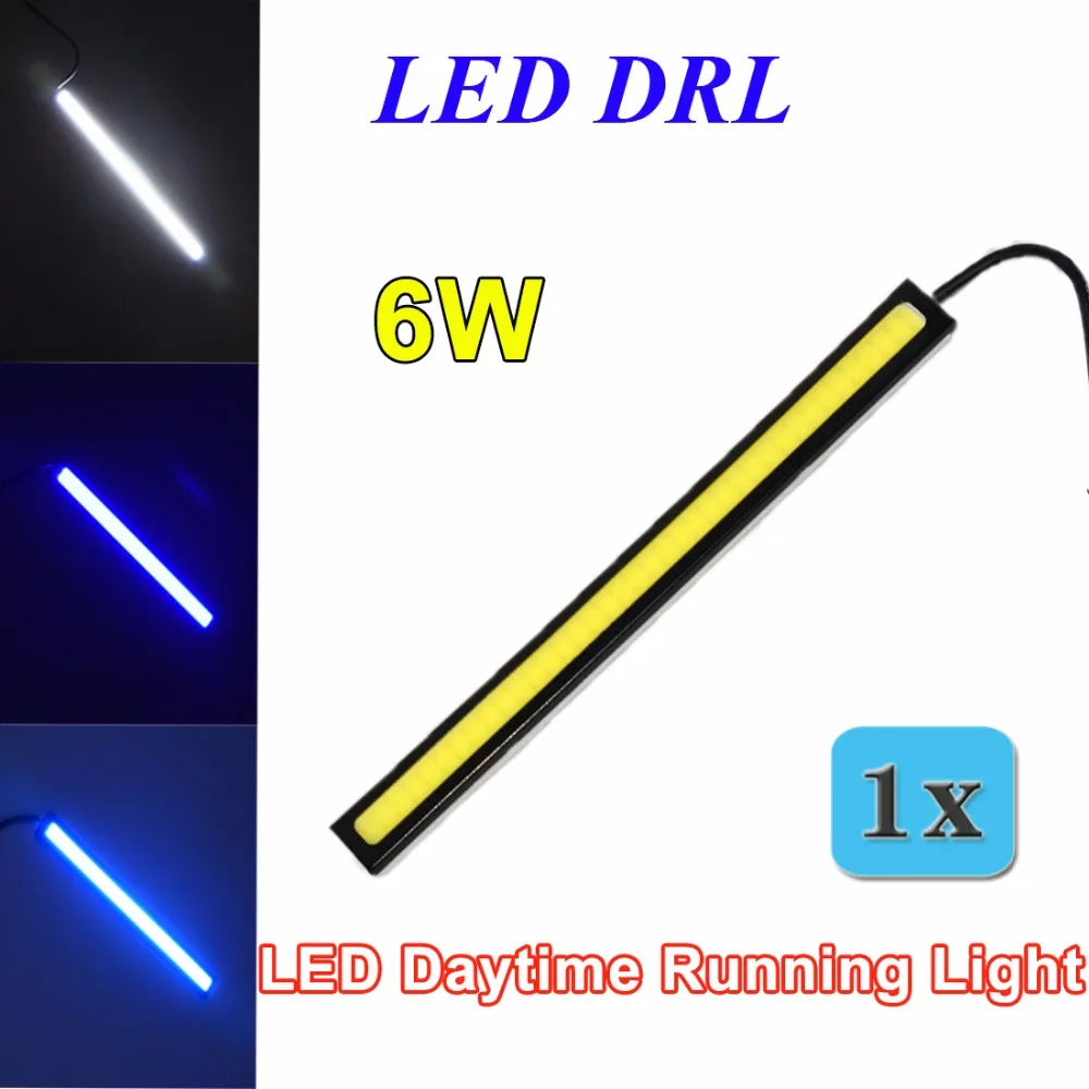 

flytop 1 PIECE 6W LED DRL Daytime Running Light Waterproof COB 17CM Auto Lamp Universal for all Car Models