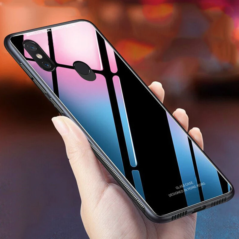 

Luxury Tempered Glass Case For Huawei Honor 10i Phone Cover Hard Back Cover For Honor 10 i Honor10I Phone Case Shockproof Fundas