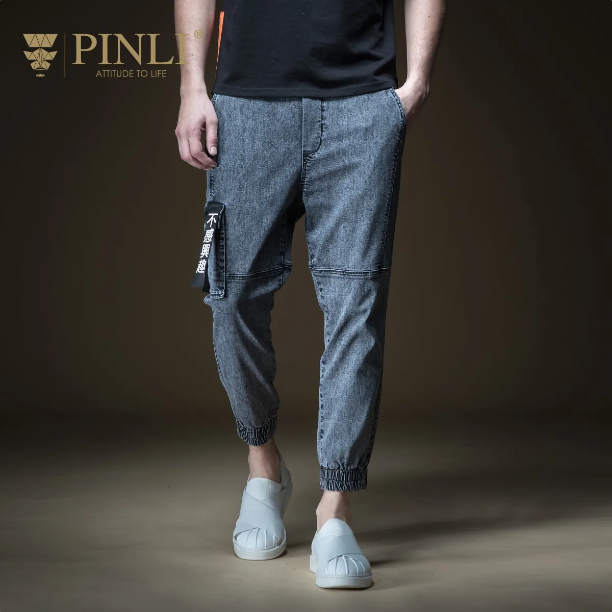 

2018 Light Jeans Men Designer Clothes Pinli Spring Hot New Men's Decoration Bodywear Nine-minute Pants And Trousers B191316217