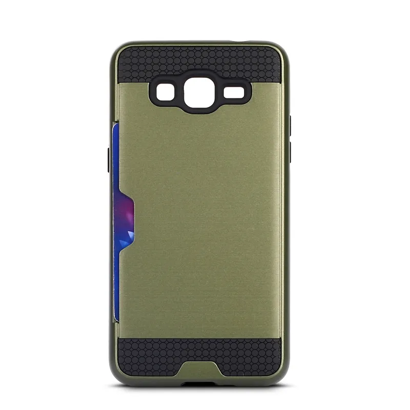 2 in 1 Luxury Dual Color Tough Hybrid TPU+ Hard PC Case