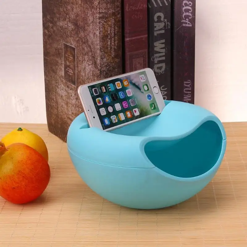 Buy Double layer Plastic Fruit Snack Dish Organizer