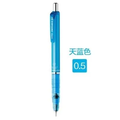 light blue Цельнокроеное Новое поступление непрерывный сердечник механический карандаш-0,5 мм-6 цветов доступны школьные supp - Цвет: light blue