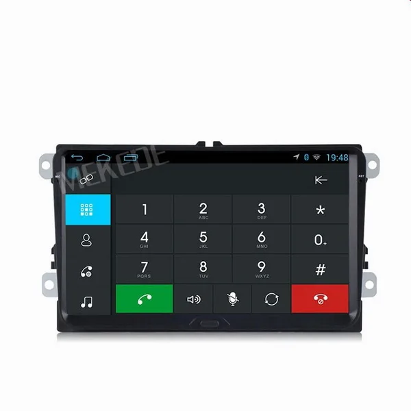 Sale by DHL or Fedex 20pcs Android 9 inch B6 B5 B7 Passat Car GPS Navigation without DVD For V W Golf GPS Polo Car Stereo Radio GPS 3