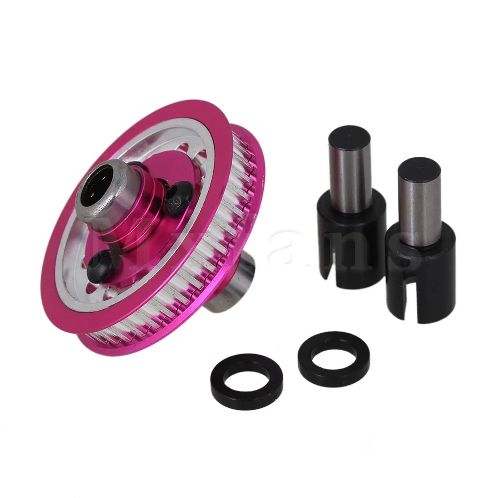 Mxfans RoseRed Aluminum Front One Way Differential Tube for Sakura D3 1 10 CS Drift Car