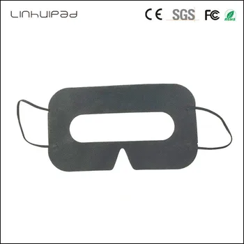

Linhuipad 100PCS Black Disposable Protective Hygiene Eye pad Face Mask pads for HTC Vive for 3D Virtual Reality Glasses