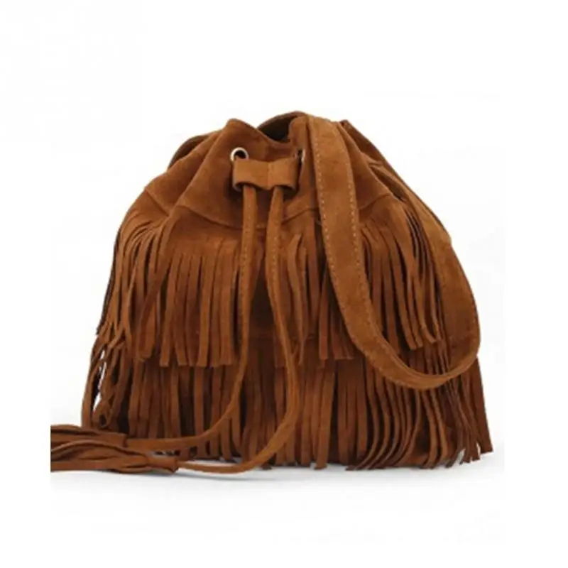 Retro Faux Suede Fringe Women Bag Messenger Bags New Handbag Tassel Shoulder Handbags Crossbody Gift Retro Faux Suede Fringe Women Bag Messenger Bags New Handbag Tassel Shoulder Handbags Crossbody Gift