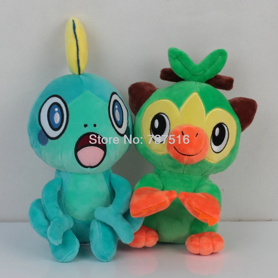Новое поступление Аниме Супер Эволюция Scorbunny Sobble Greninja Gekoga Grookey Плюшевая Кукла