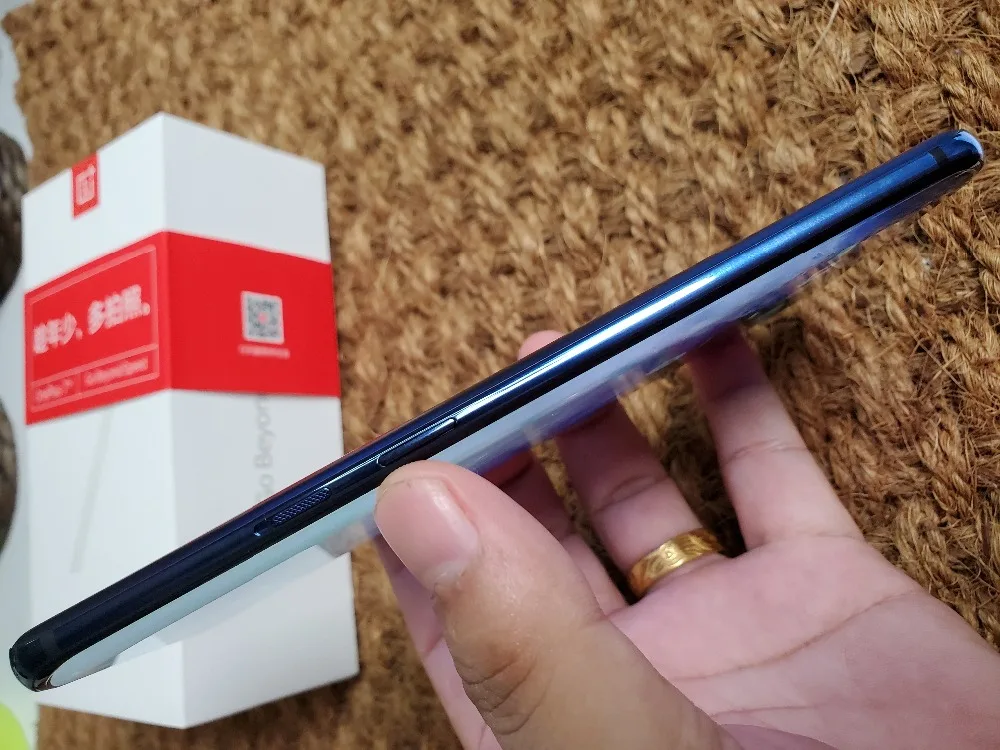 Смартфон Oneplus 7 Pro с глобальной ПЗУ, 6 ГБ, 128 ГБ, Snapdragon 855, 6,67 дюйма, AMOLED экран, 48мп, тройная камера, 30 Вт, зарядное устройство, NFC, 4000 мА/ч