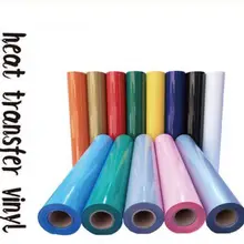 1 лист 30 см x 25 см ПВХ теплопередача Винил для термопресса машина футболка железа на HTV печати