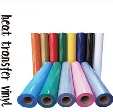 1 feuille de vinyle de transfert de chaleur en PVC, 7.9