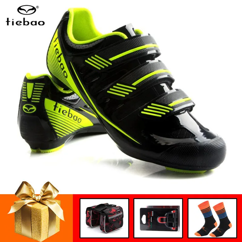

Tiebao Road Cycling Shoes New Design Professional Men Bike Shoes sapatilha ciclismo Anti-slip Bicycle Shoes Zapatillas Ciclismo