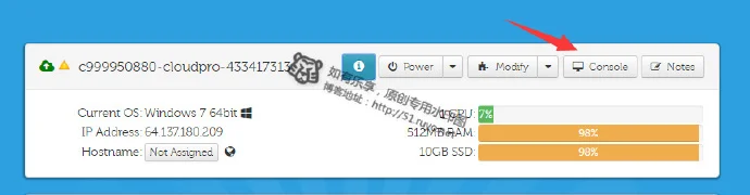CloudAtCost网络不通