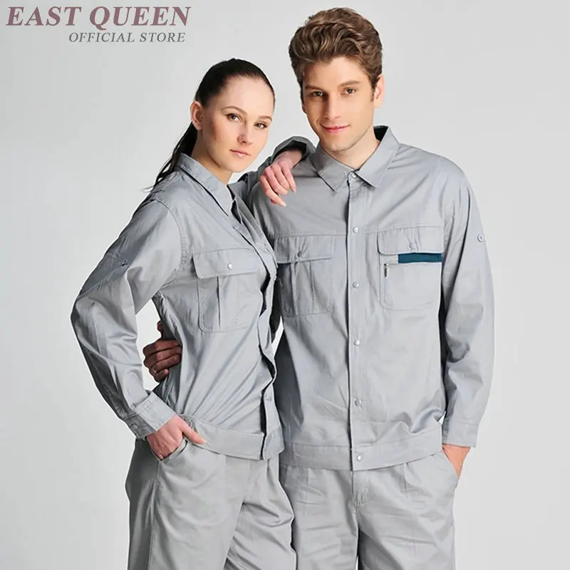  Uniformes d'atelier pour hommes travailleurs usine d'été uniformes costumes à manches courtes salop