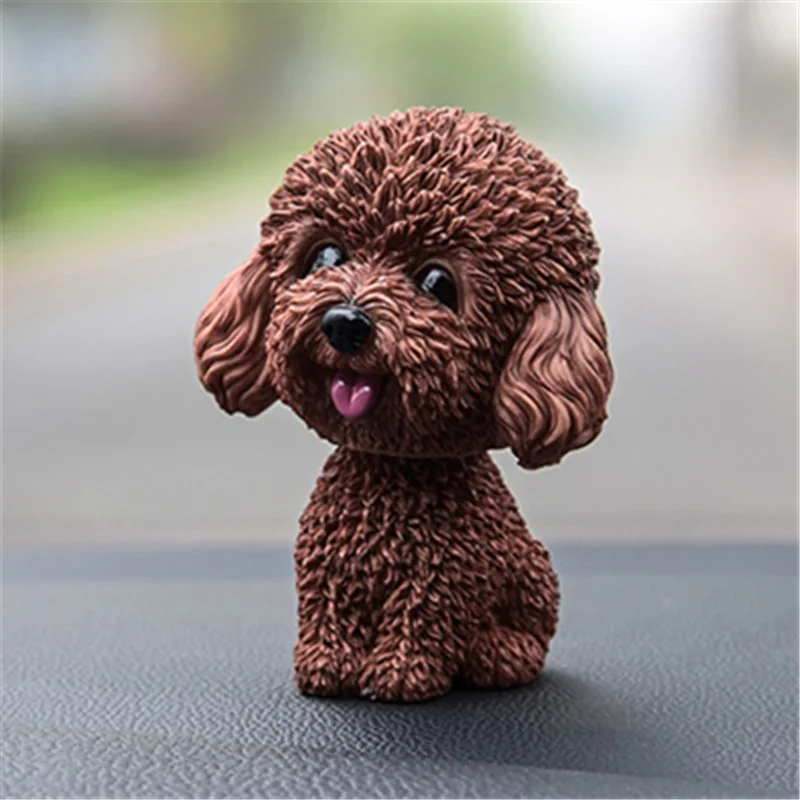 BOZXRX кивающая собака, автомобиль, трясущийся головой, куклы для собак, приборная панель, украшение автомобиля, аксессуары, авто качающаяся голова, игрушка для стайлинга автомобилей - Название цвета: 8