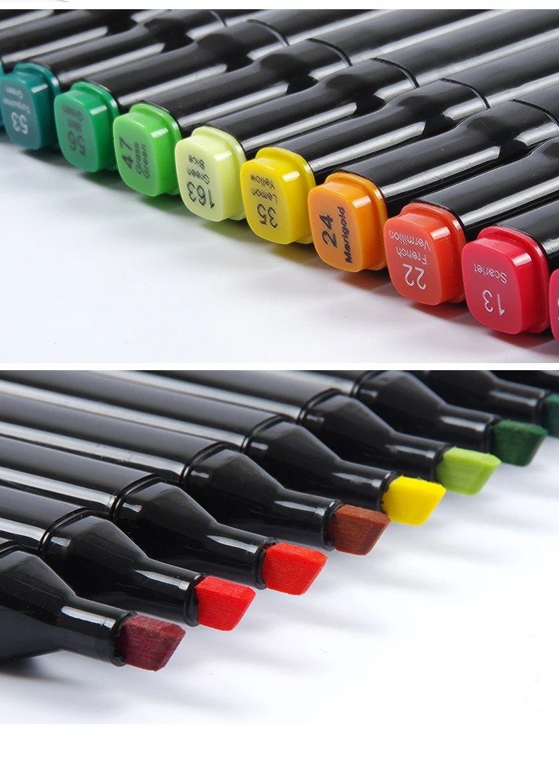 30/40/60/80/168 Цвет сенсорный Mark III масло маркер ручная роспись дизайн художественное изделие из маркером в наборе