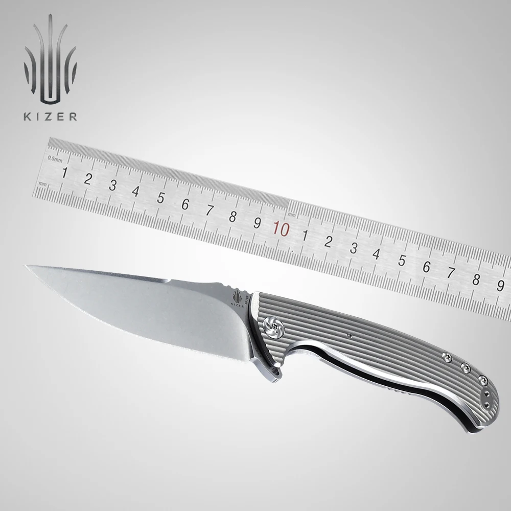 

Kizer slim pocket knife KI4503 TORO best folding tactical knife essencial outdoor knife edc tool