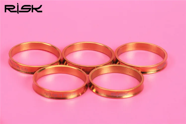 Titanium Ti Cycling Bike Bicycle Spacer 1-1//8/" 4pcs 5-10-15-20mm