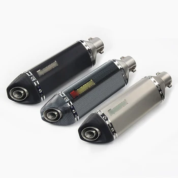 

Universal 38-51 mm Silencer Exhaust Muffler Pipe Stainless Steel Tail Escape with Removable DB Killer for Motorcycle Dirt Bike