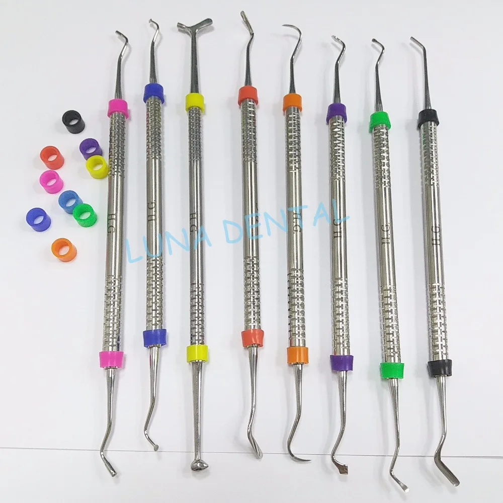 160 PCS High Quality Multi Color Silicone Code Rings For Dental