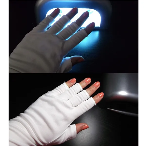 1Set UV Protection Gloves UV Gel Anti ultraviolet Gloves 1686glove