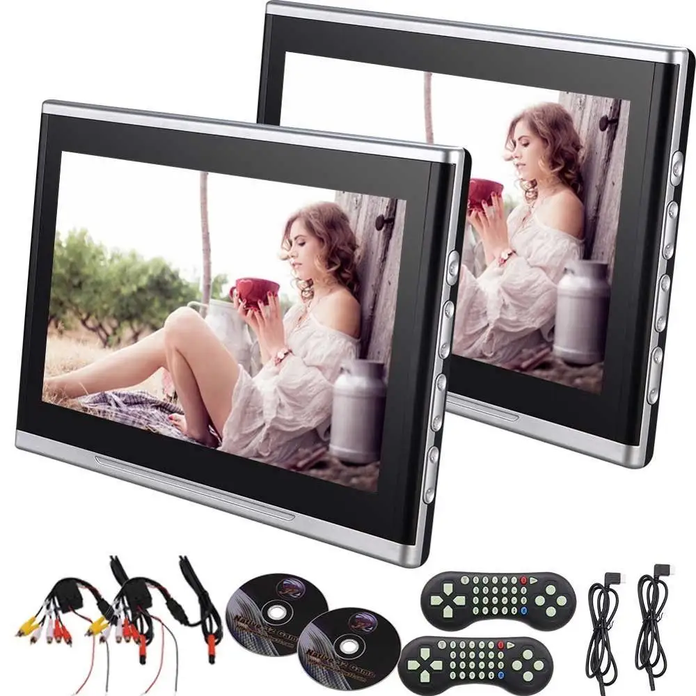 

Car Headrest DVD Player 10.1" DVD Monitor for Car Digital Screen HD 1080P video Screen DVD Headrest Monitor Backseat DVD/CD/USB