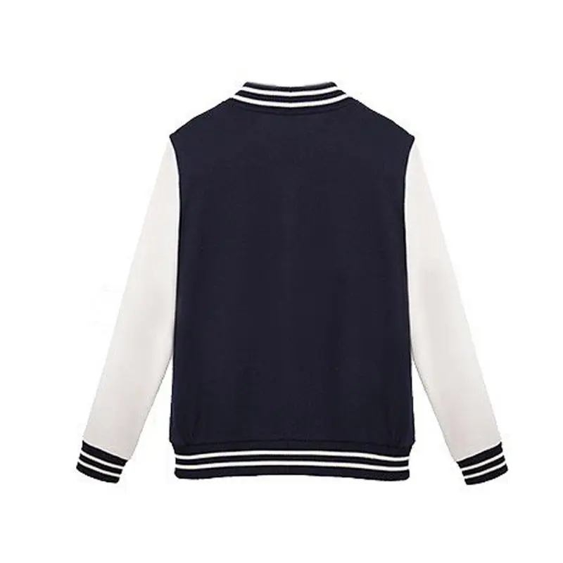 

Women New Streetwear Baseball jacket Autumn Winter Cotton Active Stand Collar Pockets Coat Hoodies
