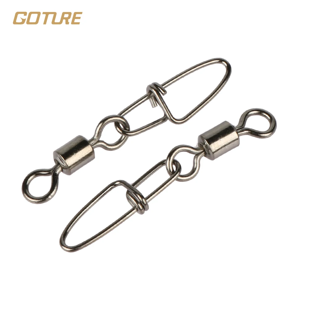 Goture High Quality 200pcs/lot Rolling Swivel with