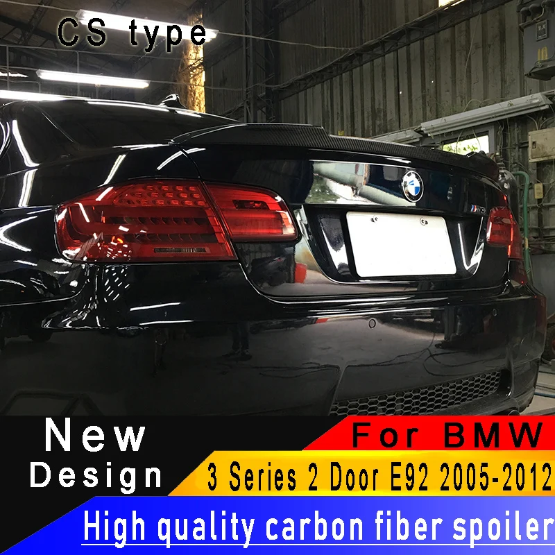 

For BMW 3 Series Two-door M3 E92 2005 - 2012 Carbon Fiber Rear Wing High Quality Carbon Fiber Spoiler