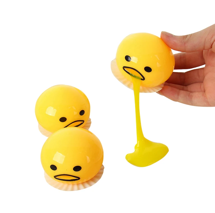 Anti Stress Squishy Toy Egg Squeeze Vomitive Egg Yolk Anti Stress ...