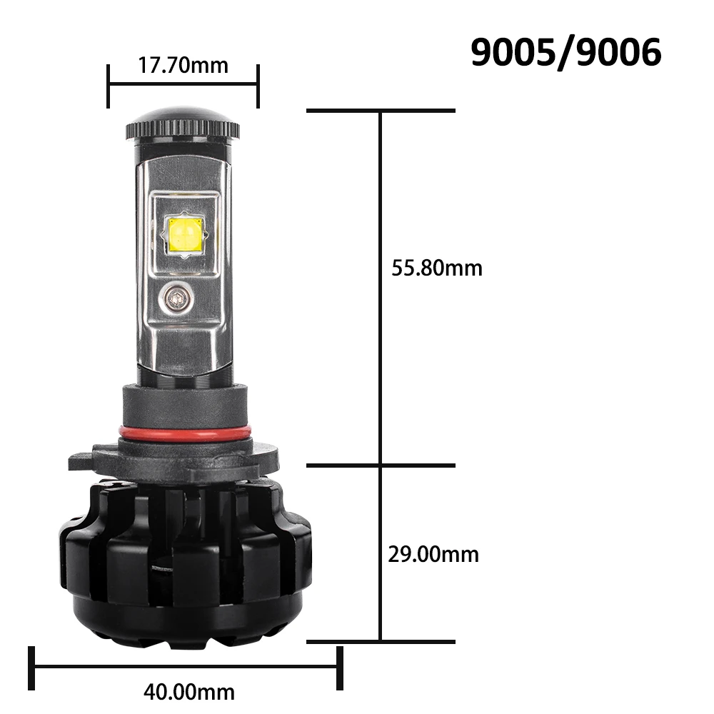 Super Bright HB3 9005 LED Headlight Bulbs Conversion Kit For CREE Chip 80W 9600LM 6000K Fog Light Car LED Headlights 12v Super Bright HB3 9005 LED Headlight Bulbs Conversion Kit For CREE Chip 80W 9600LM 6000K Fog Light Car LED Headlights 12v