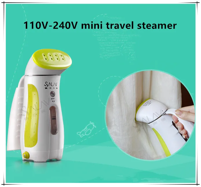 

100V-220V Travel Steamer Mini Portable Handheld Garment Steamer for Clothes Home Electric Steam Iron Brush Steamer