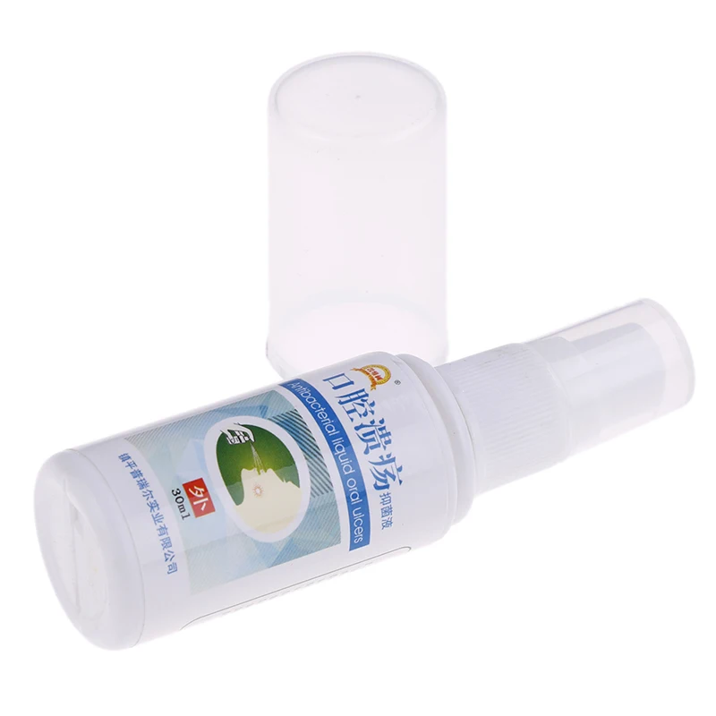 Антибактериальный рот чистый оральный спрей лечение язва полости рта ...