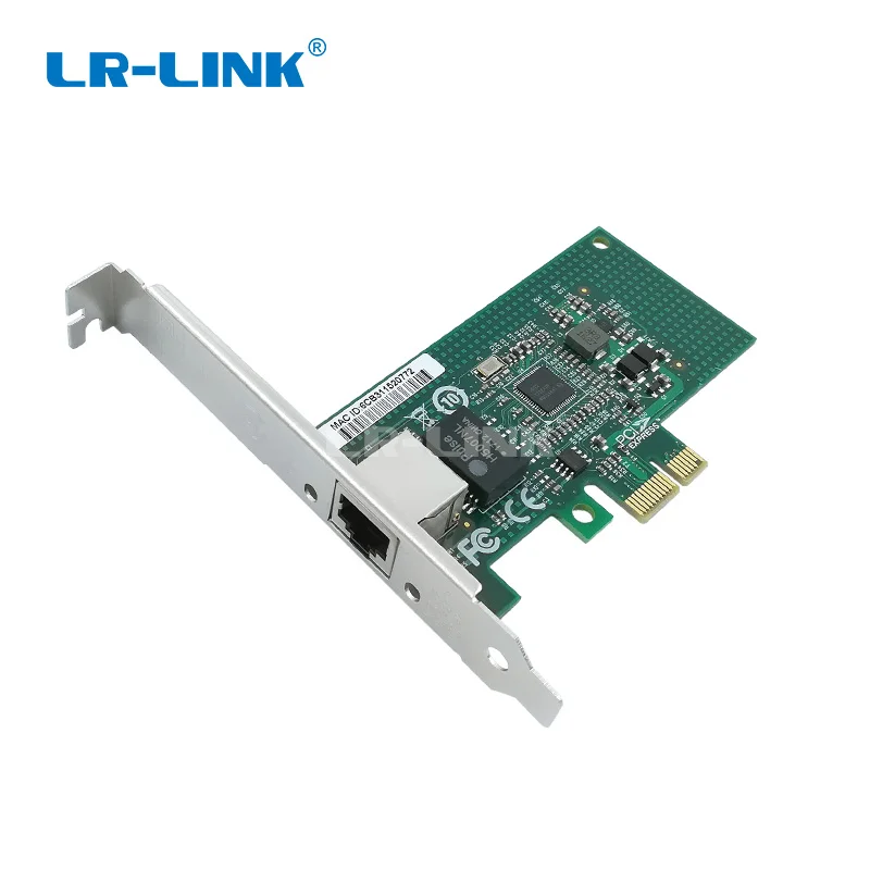 LR-LINK 9204CT PCI-E сетевая карта Gigabit Ethernet 10/100/1000 МБ RJ-45 сетевой адаптер сетевой контроллер Intel I210-T1 Совместимость