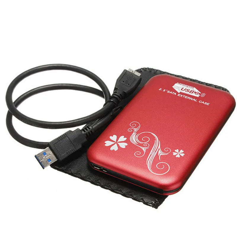 Металлический корпус портативный внешний жесткий диск 2 5 HDD 1 ТБ USB 3 0 ноутбук