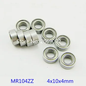 

10pcs Miniature Model Bearing MR104ZZ 4x10x4mm