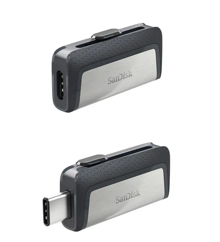 Sandisk Usb флеш-накопитель type-C 256 ГБ 128 Гб 64 Гб Экстремальный двойной OTG 32 Гб 16 Гб U диск USB3.1 флеш-накопитель высокоскоростной 150 Мб/Тип C флешка